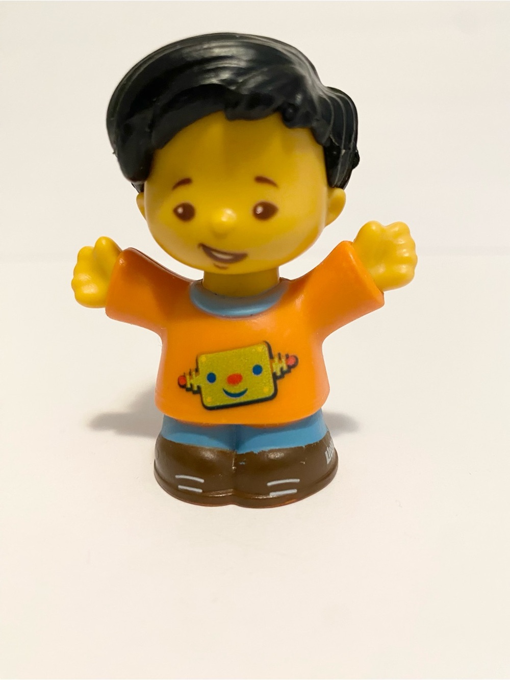 Little People School Yard Boy Asian Figure Dollhouse Fisher Price 4/$20 🛑
